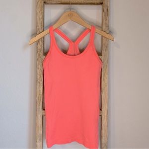 Lululemon Ebb To Street Tank Heathered Grapefruit 4
